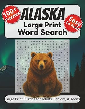 Alaska Word Search Book Cover