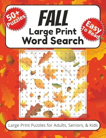 Fall Word Search Book Cover