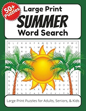 Summer Word Search Book Cover